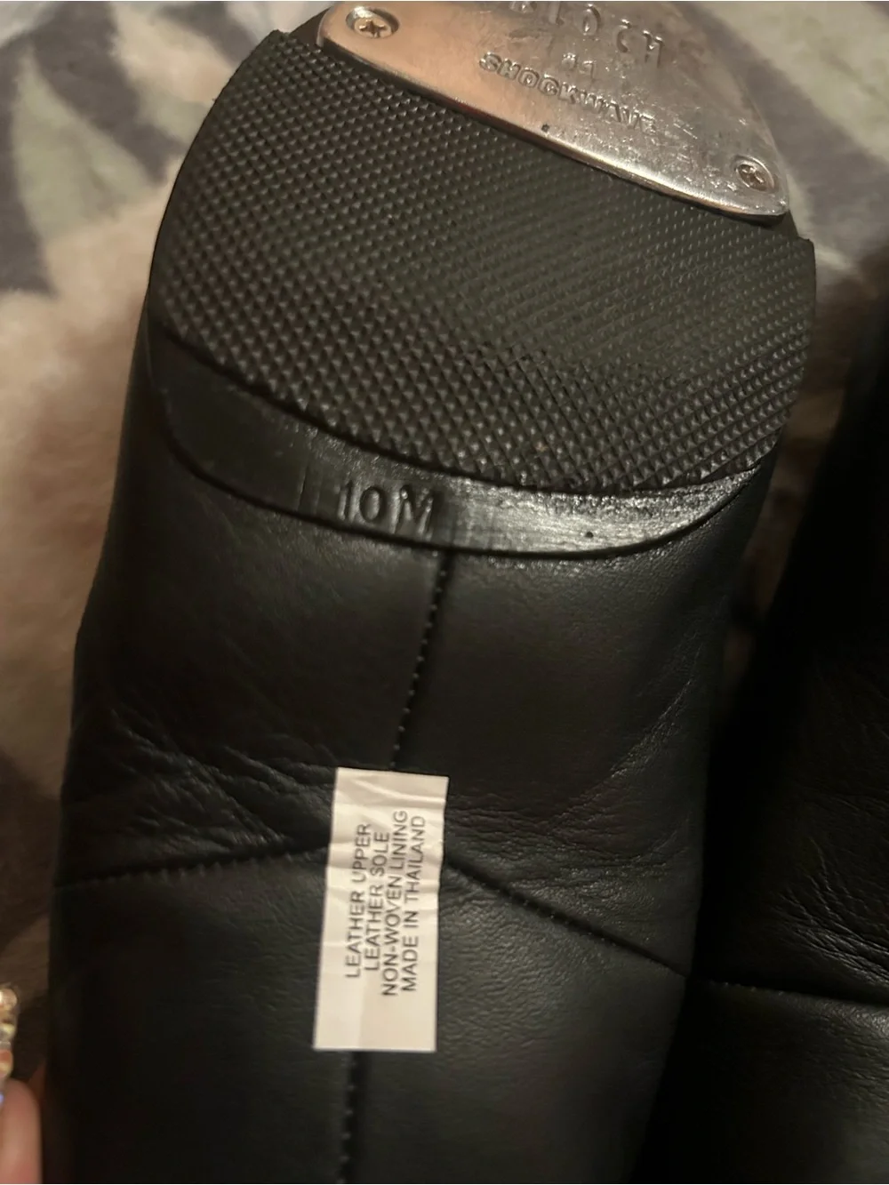 Bloch Tap Flex Slip-On Black Leather Tap Dance Shoes womens 10 M